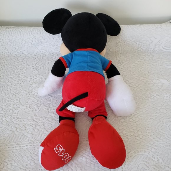 💕 2/$15  Disney 2015 Mickey Mouse Plush 20" Stuffed Toy - Picture 4 of 8